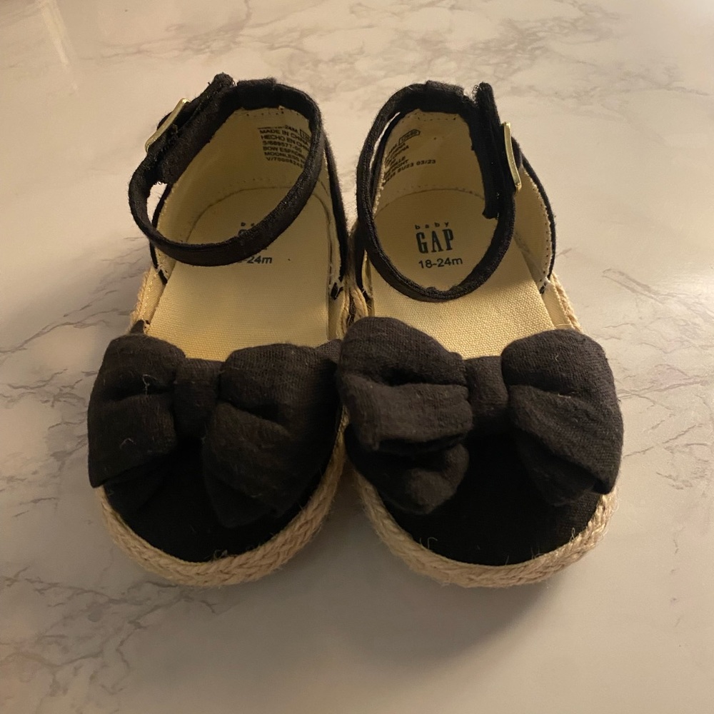 Baby bow espadrilles